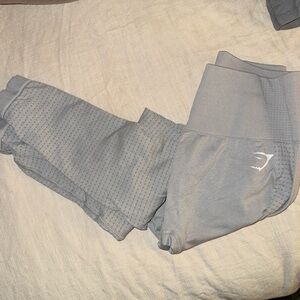 GYMSHARK- S. Grey high waisted